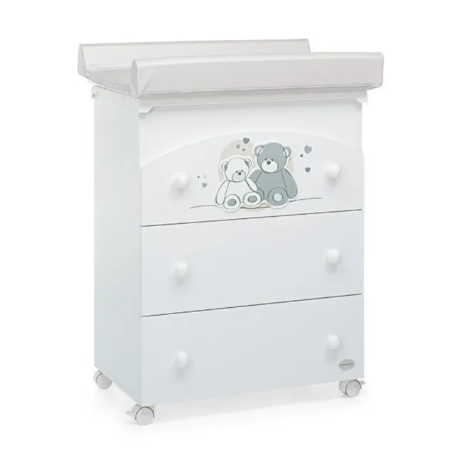 Foppapedretti Mascotte bagnetto fasciatoio bianco legno