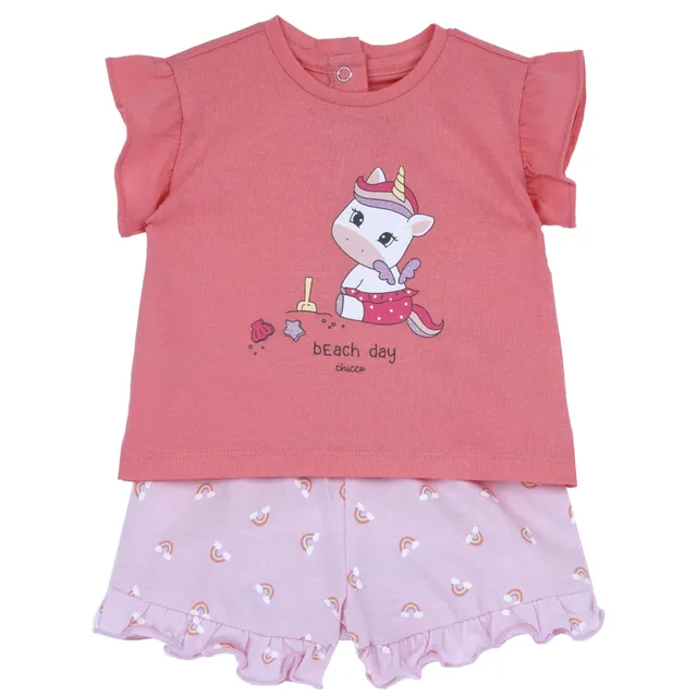 Chicco Completo maglietta e pantaloncini bimba