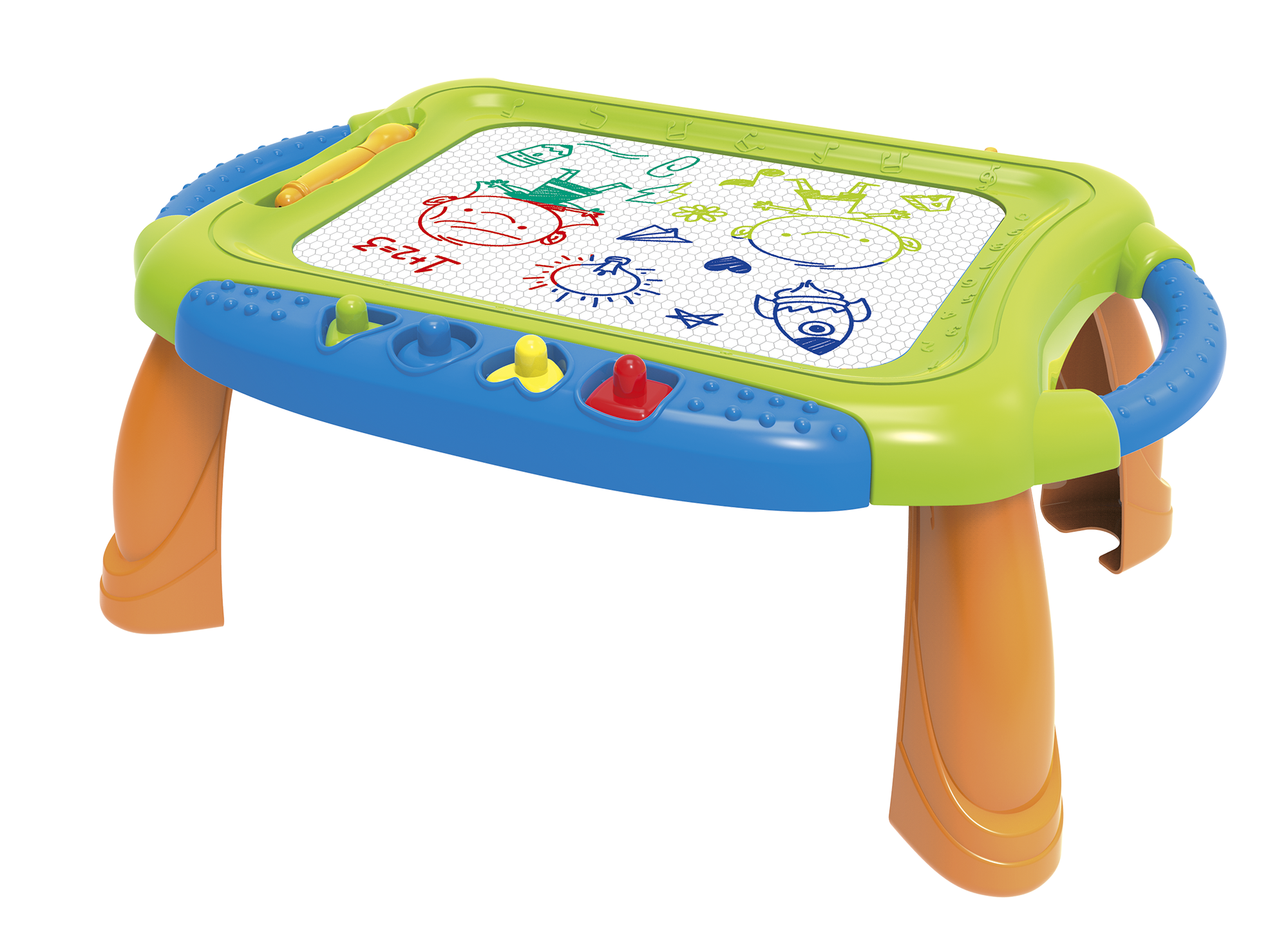 Toys Center Baby Lavagna Magica 2 in 1 Tavolo 4 Colori