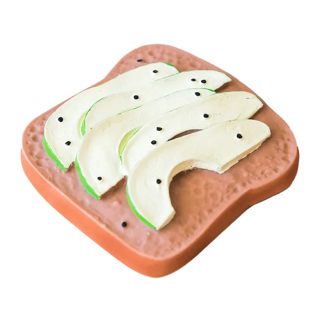 Lolaletost Tostada Avocado massaggiagengive caucciu naturale
