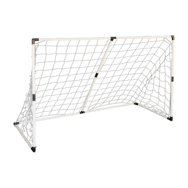 Porta calcio 2 in 1 rete calcio 184 cm con palloni e pompetta