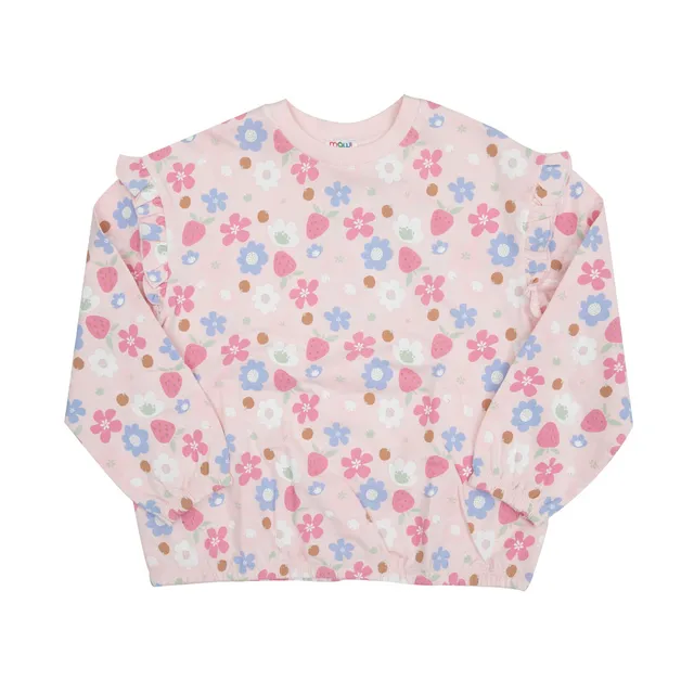 Toys Center Baby Maglia Bimba Rosa Floreale Manica Lunga