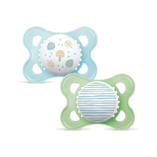 MAM Original succhietto 2-6 mesi caucciù 2pz azzurro