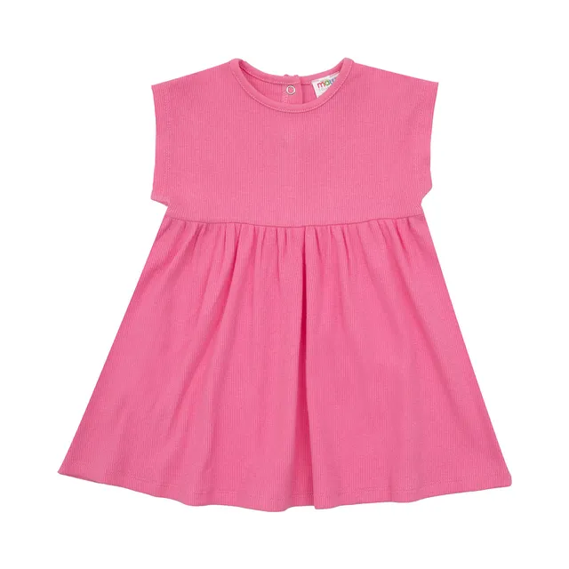 Toys Center Baby abito basic bimba rosa costina