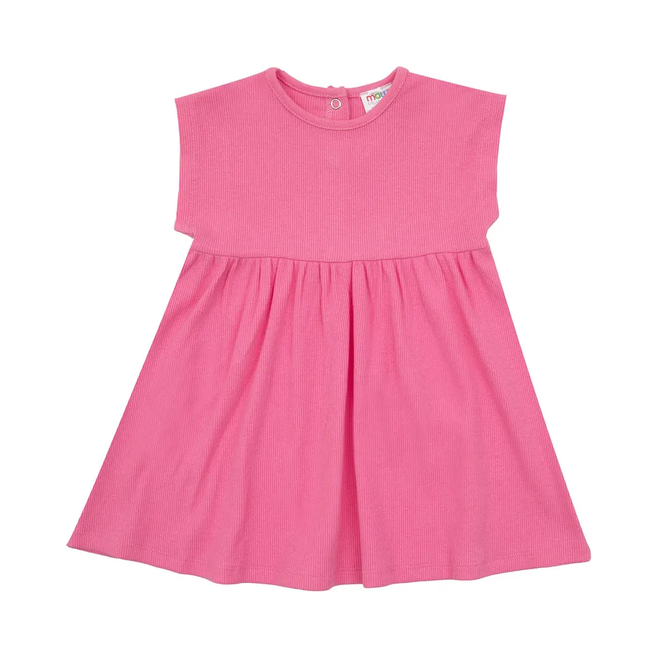 Toys Center Baby abito basic bimba rosa costina