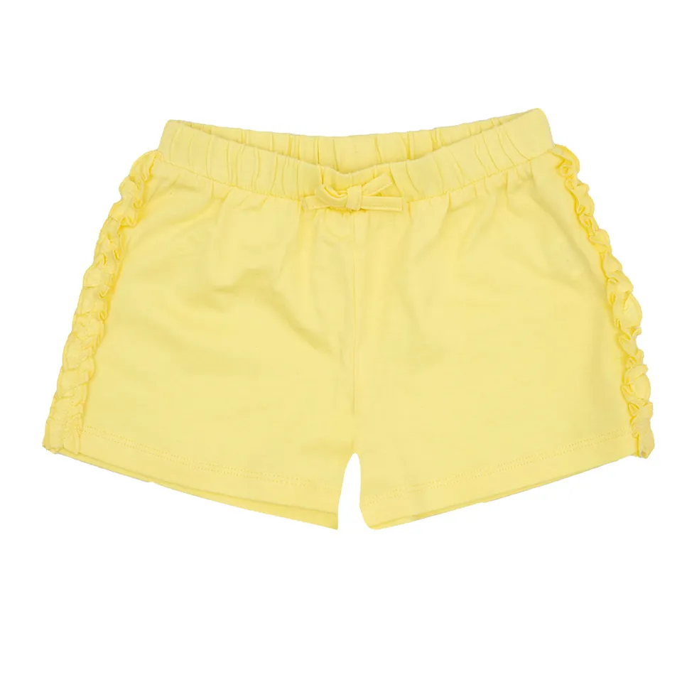 Toys Center Baby Shorts Bambina con Volant Gialli