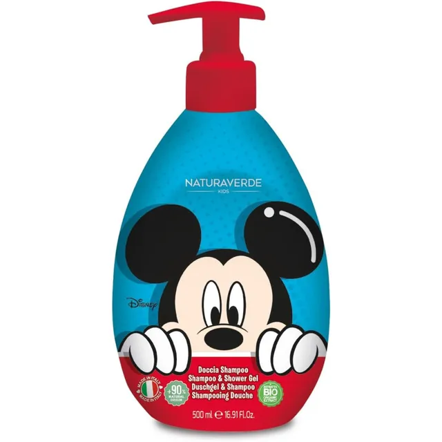 Naturaverde Disney Topolino Doccia Shampoo Bimbi