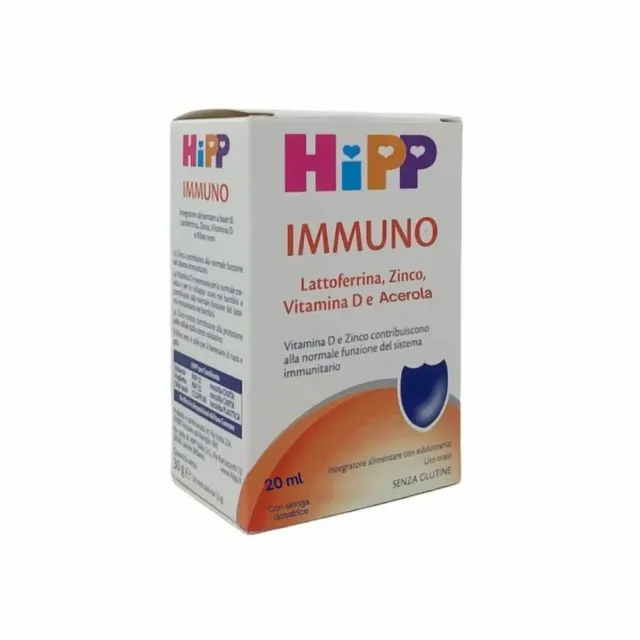 HiPP Integratore Immuno Gocce 20 ml Zinco