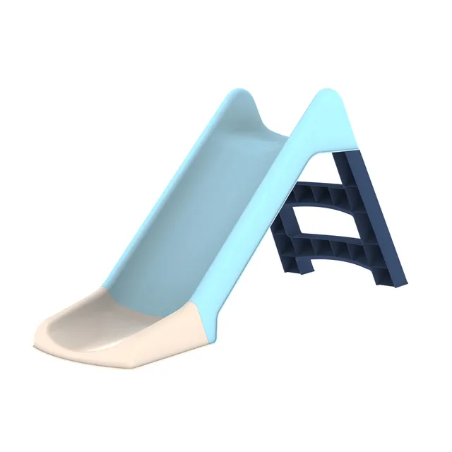 Scivolo azzurro bambini esterno 120 cm 30 kg