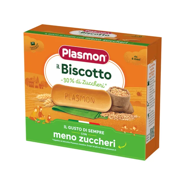 Plasmon biscotto -30% zuccheri 320 g dai 6 mesi
