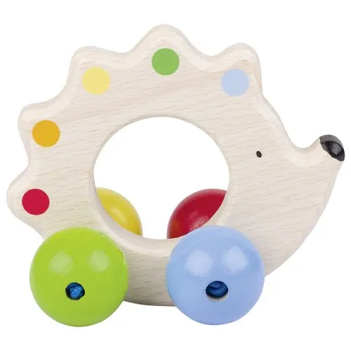 The Dida Sonaglio Riccio Legno con Perle Colorate