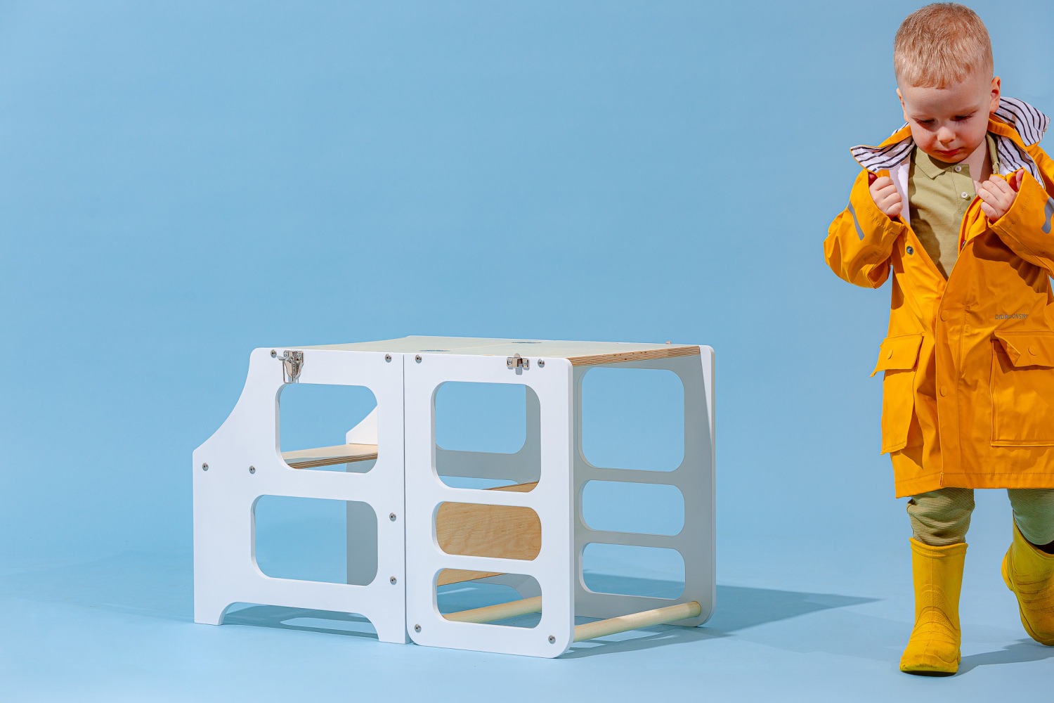 The Dida Montessori Torre Apprendimento legno convertibile