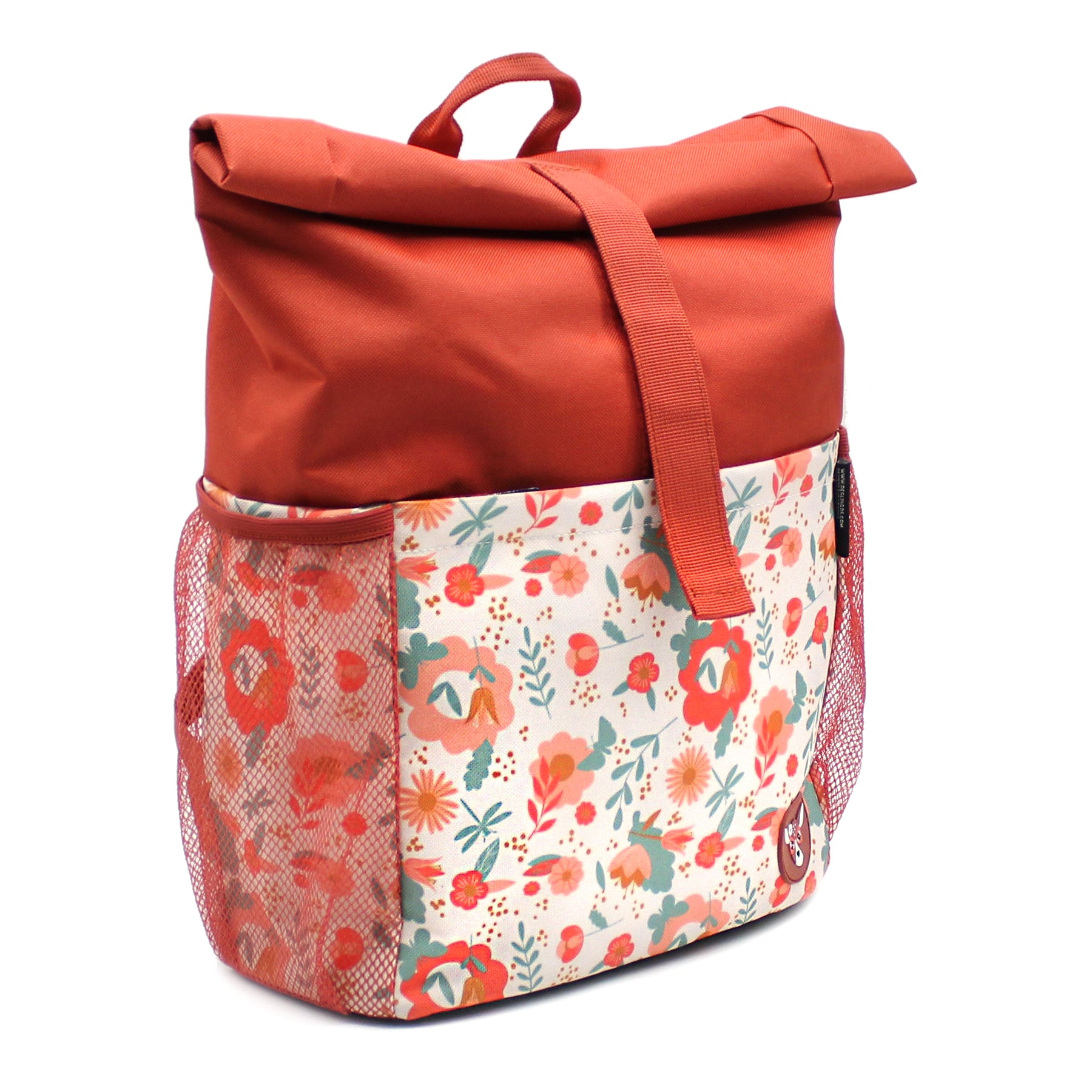 Les Déglingos Melimelos Zaino Rolltop Cervo Rosso