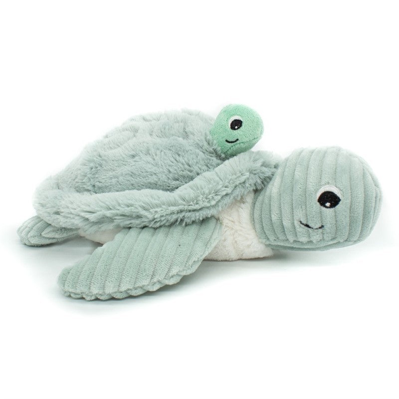 Les Déglingos Ptipotos Sauvenou peluche tartaruga menta