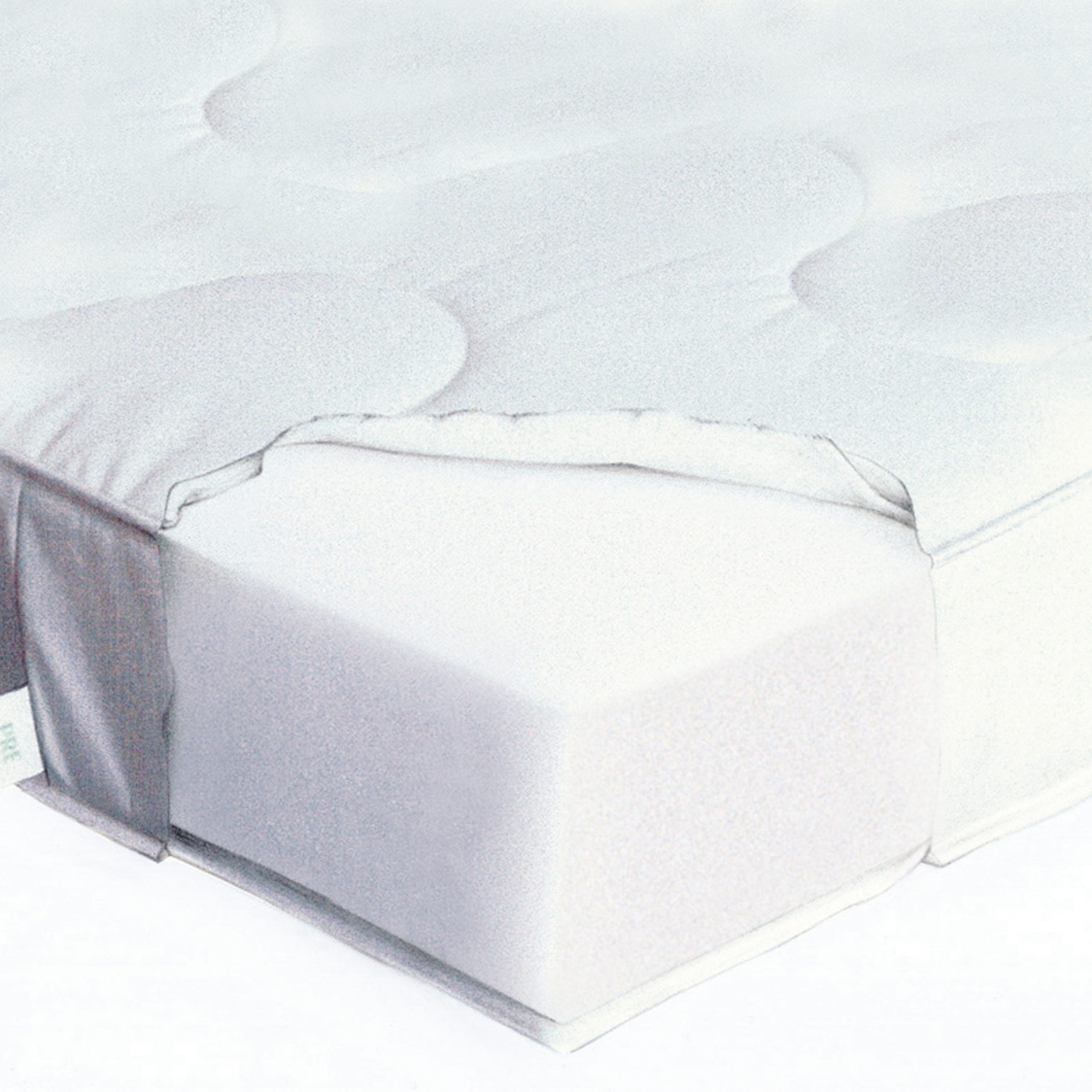 Materasso trapuntato sfoderabile 60x120 cotone 11 cm