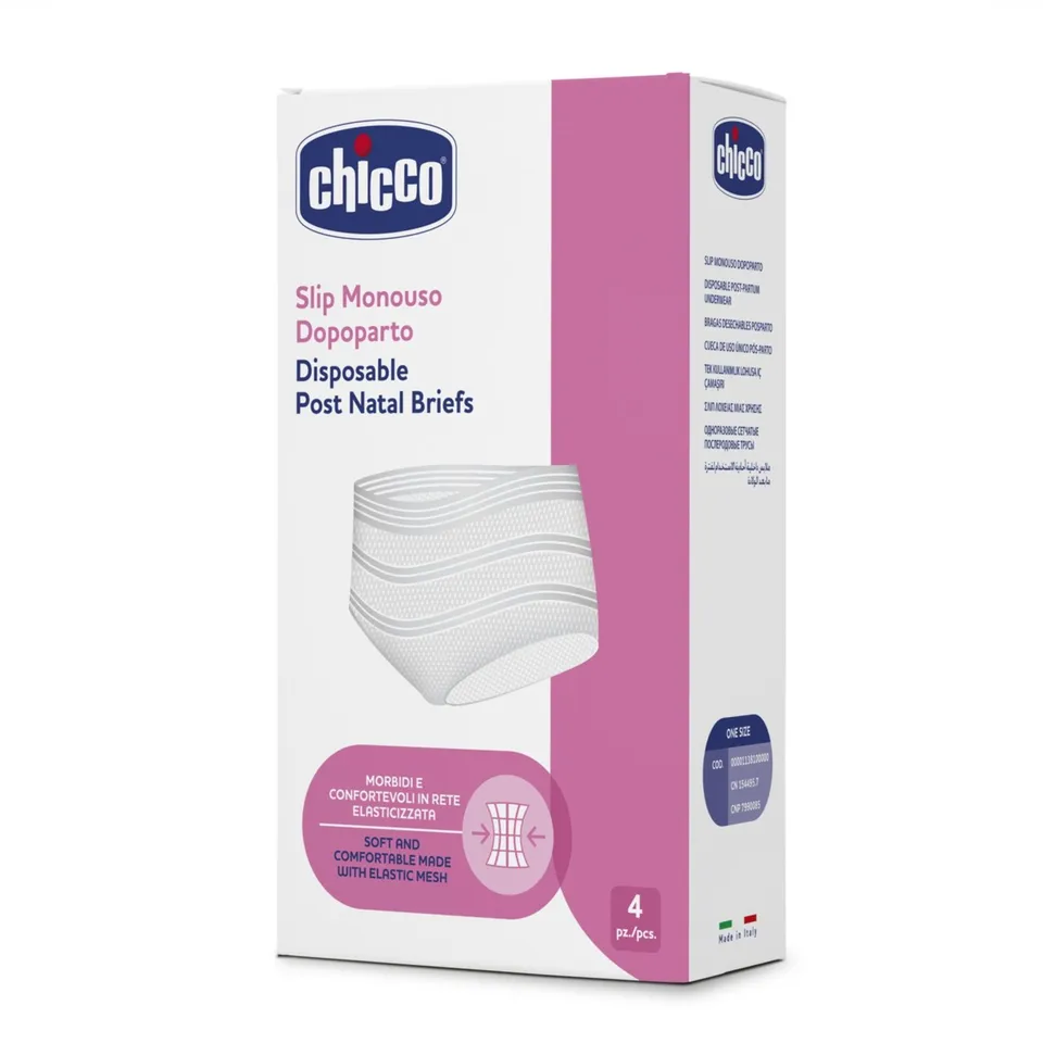 Chicco Slip Monouso Rete Post Parto per Assorbente