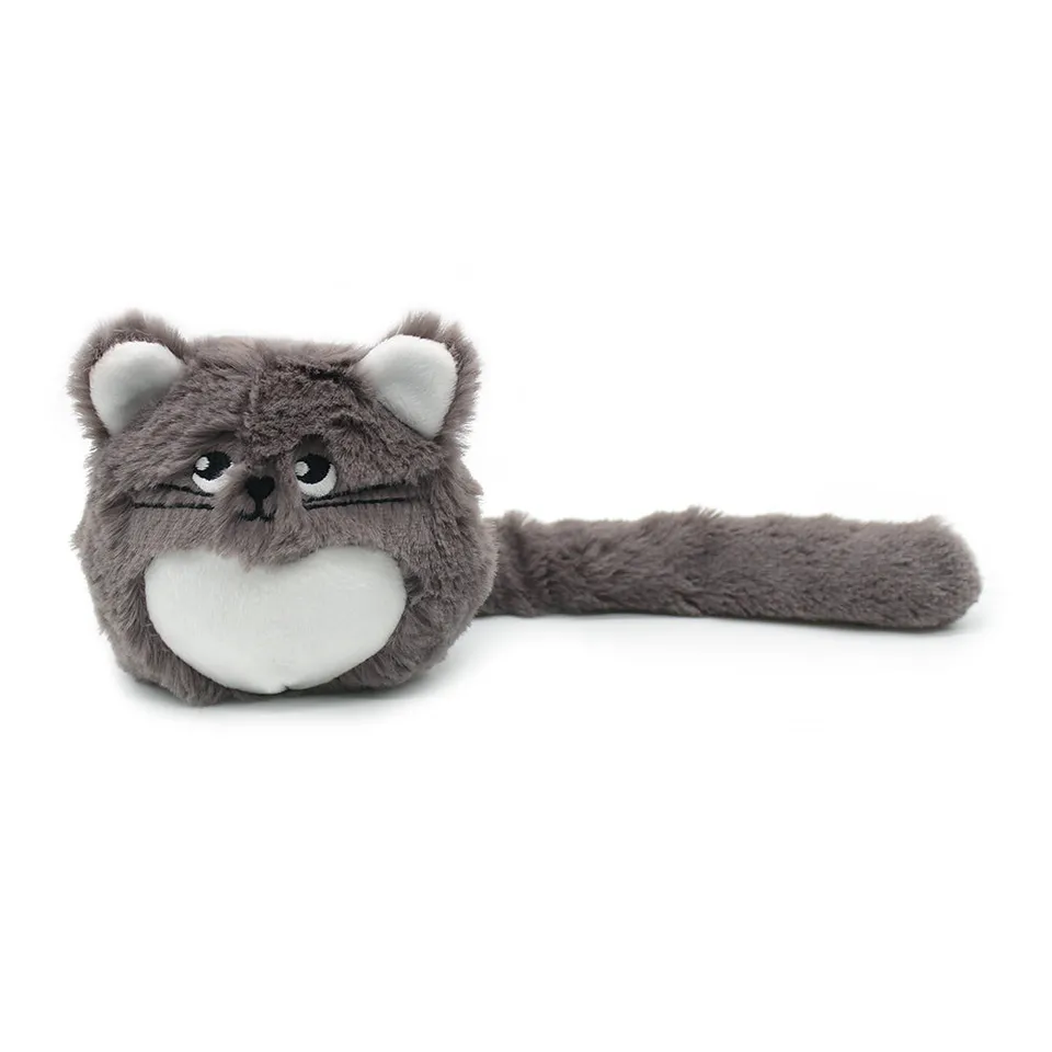 Les Déglingos Ptipotos gatto peluche grigio ricambio