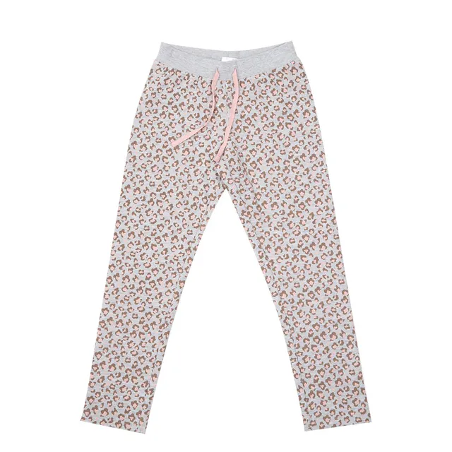 Toys Center Baby Maculata Grigio pantalone bimba felpato