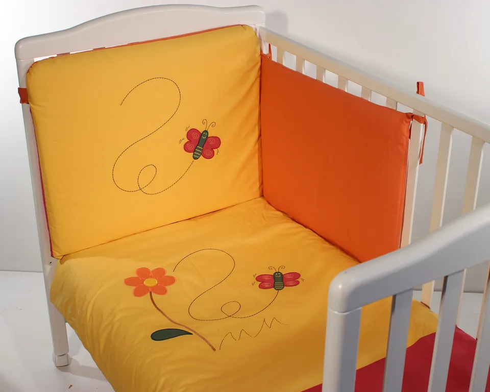 Baby's Clan Animali Completo Lettino 3 Pezzi Cotone Ricamato