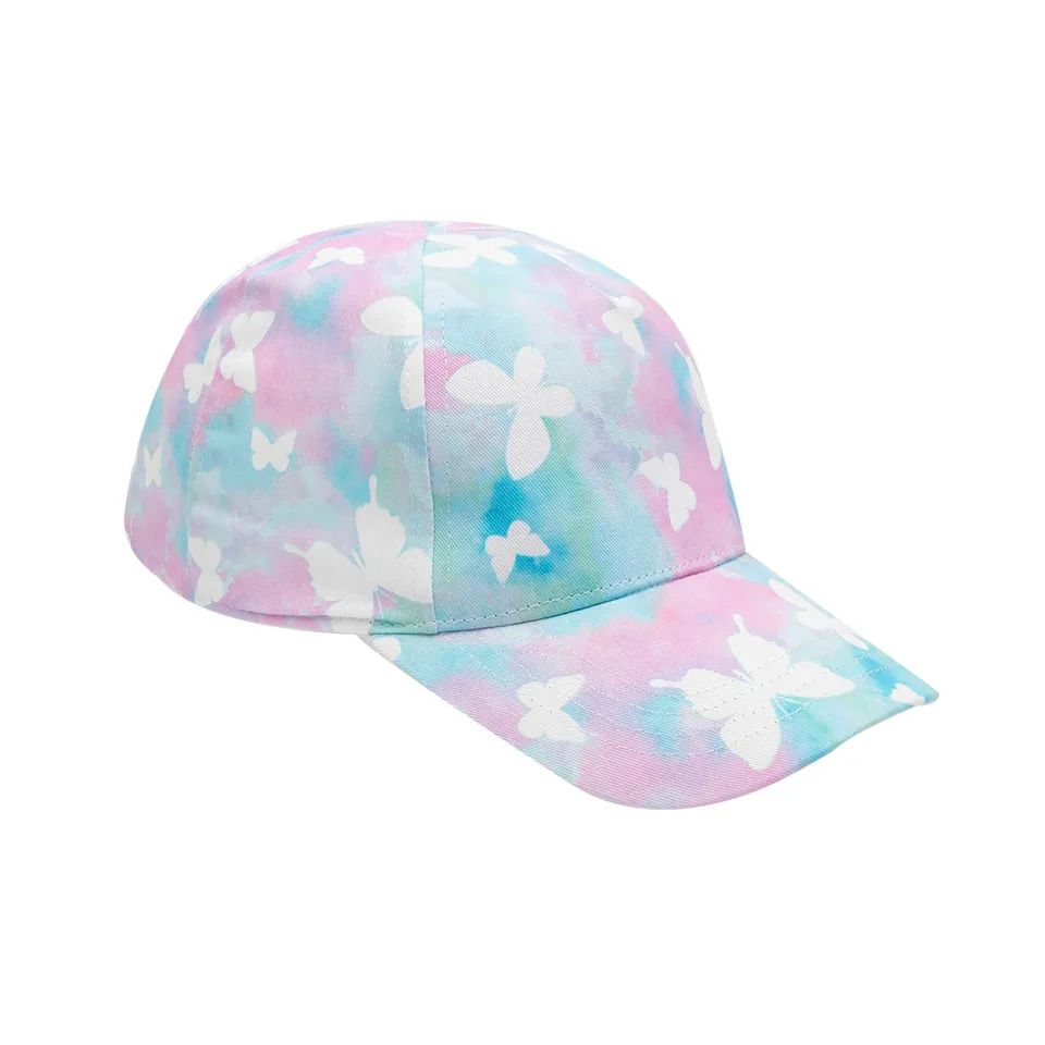 Toys Center Baby baseball cappellino bimba rosa azzurro farfalle