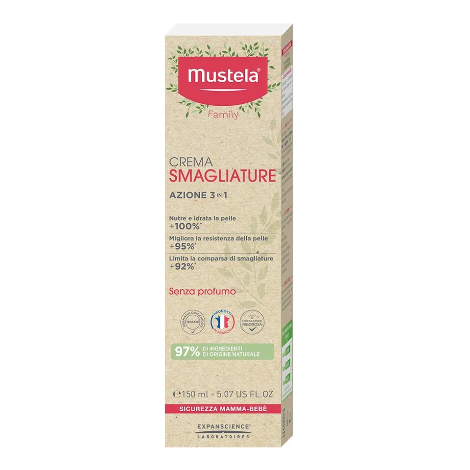Crema smagliature senza profumo 150 ml gravidanza