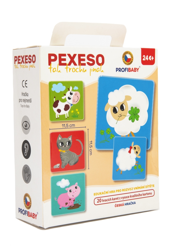 Profibaby Pexeso Animali gioco memory 20 carte