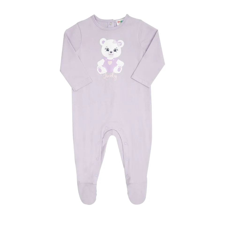 Toys Center Baby tutina neonata lilla orsetto con piedini