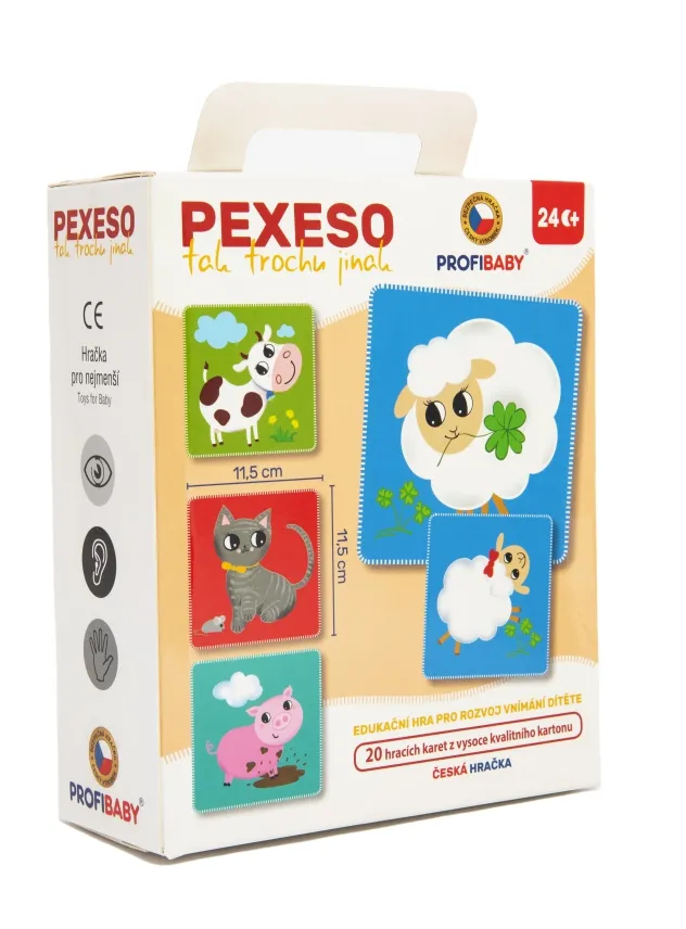 Profibaby Pexeso Animali gioco memory 20 carte
