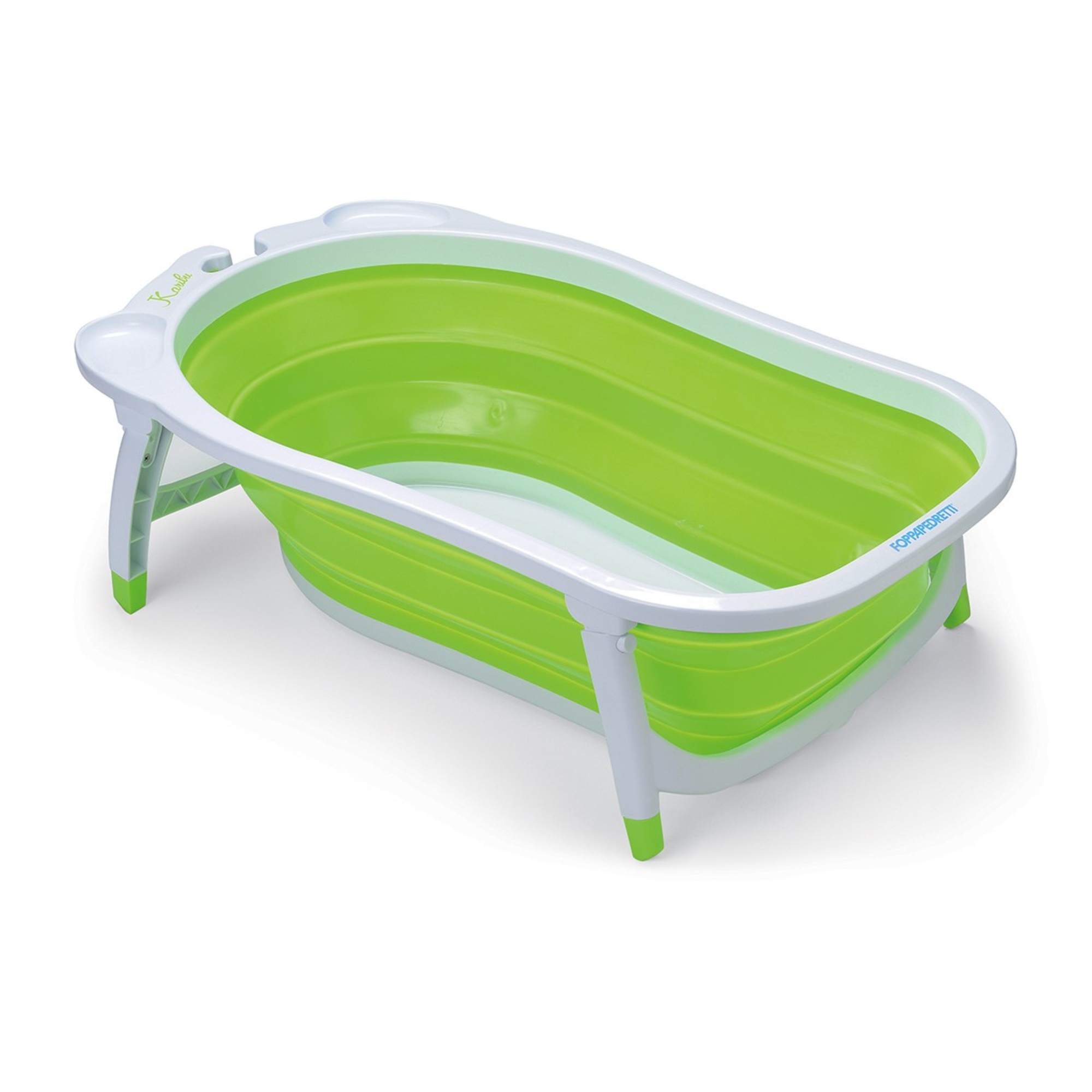 Foppapedretti Soffietto vaschetta bagnetto pieghevole verde