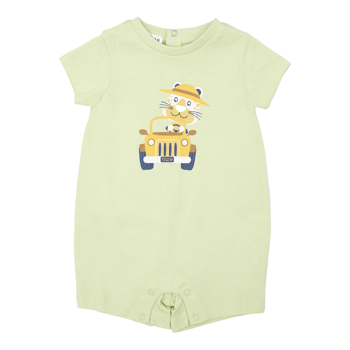 Toys Center Baby Pagliaccetto Jersey Verde Chiaro Animaletti