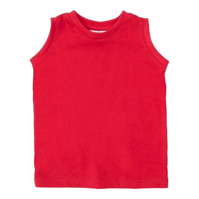 Toys Center Baby canotta jersey bimbo rossa morbida