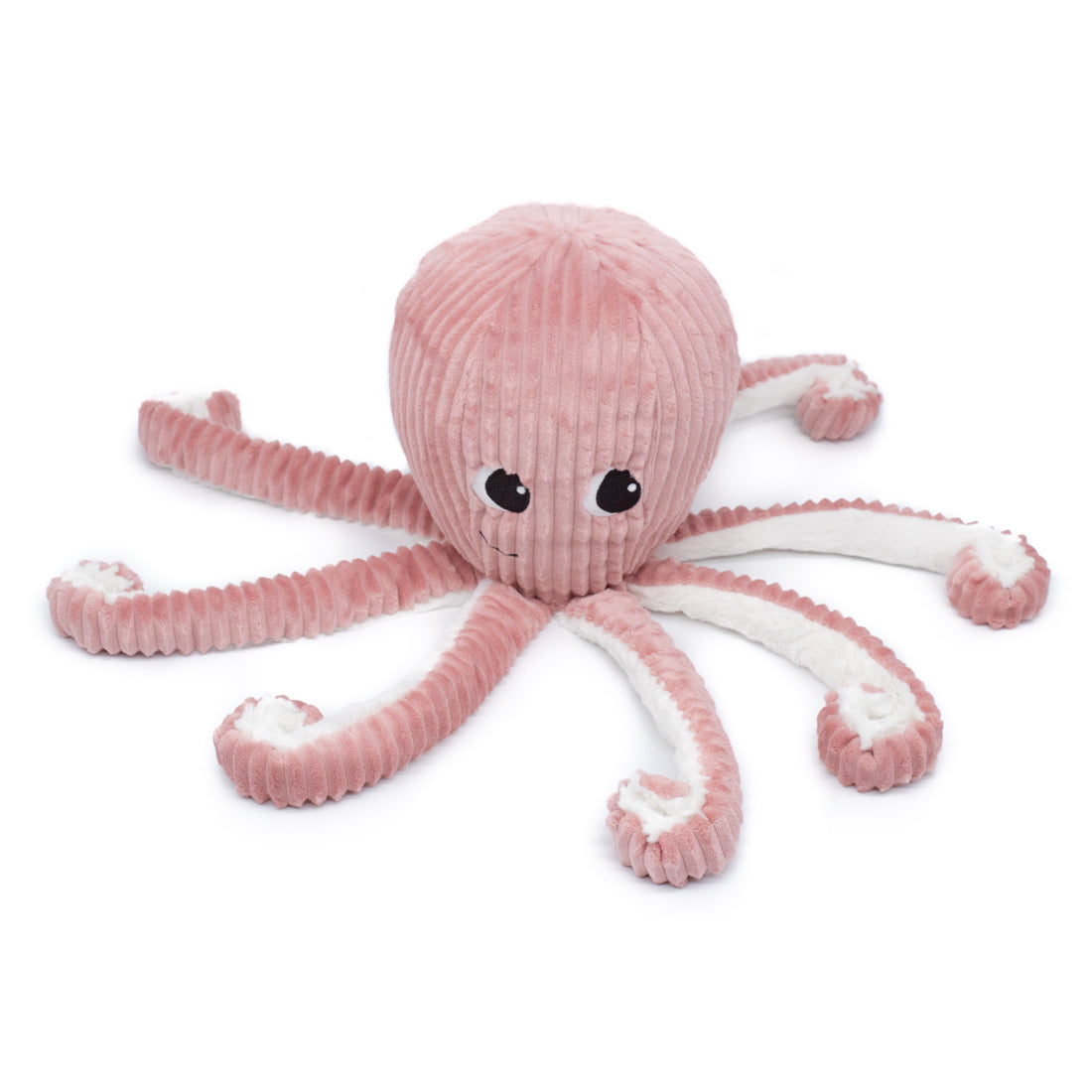Les Déglingos Ptipotos Filou peluche polpo rosa mamma e bebè