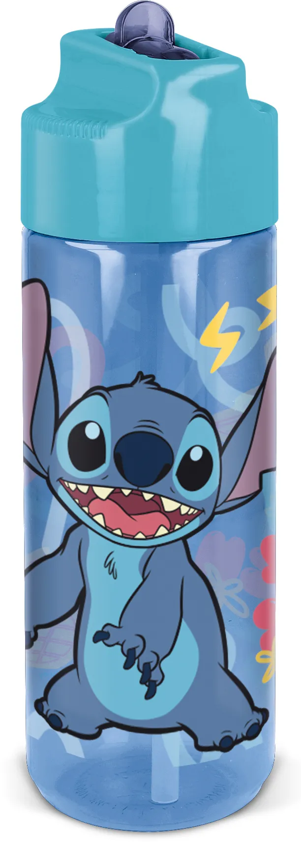 Stitch Ecozen borraccia 540 ml con cannuccia per bambini