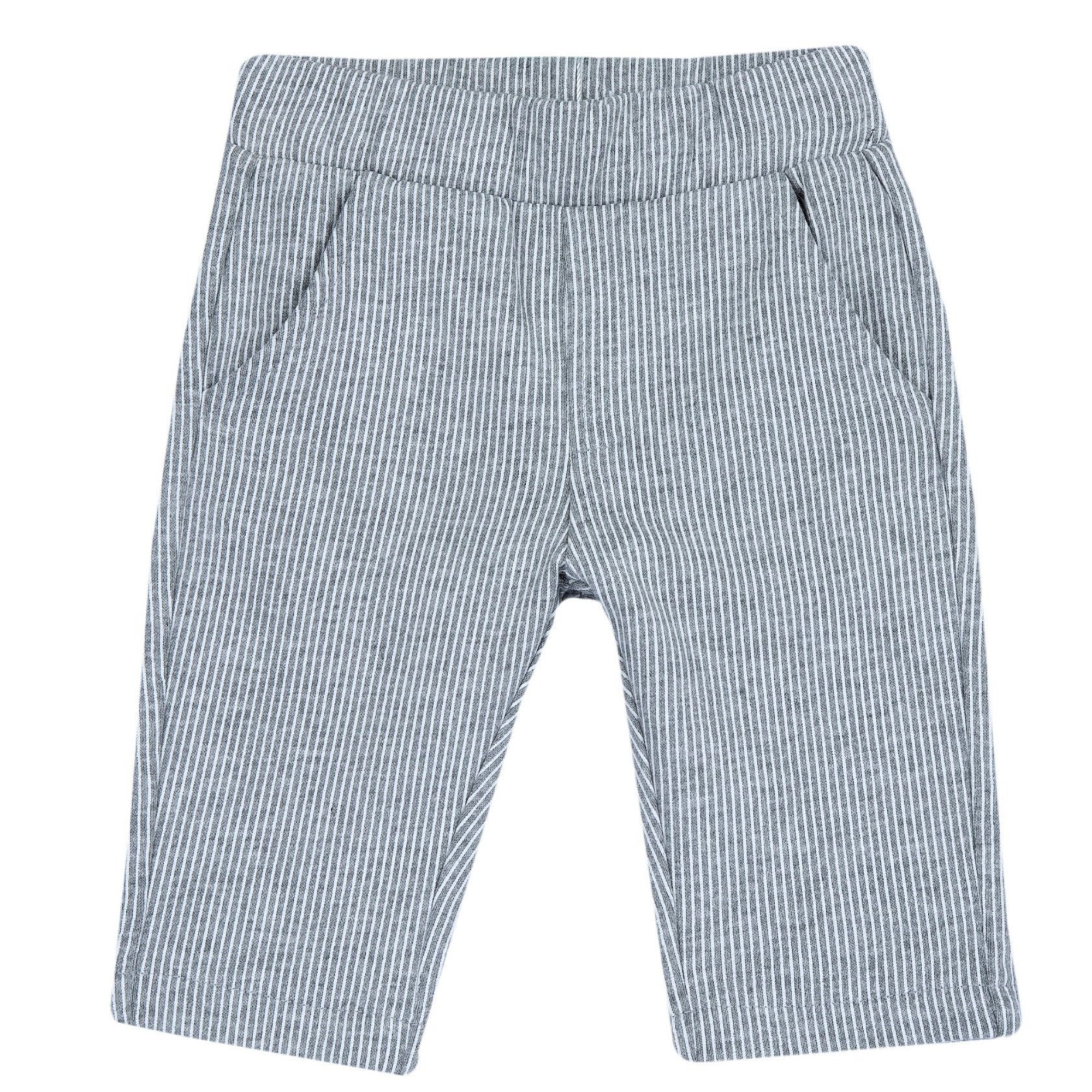 Chicco pantaloni lunghi bambino cotone a righe