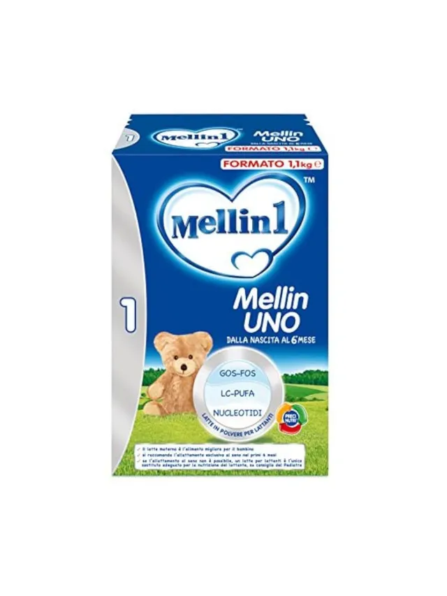Mellin 1 latte in polvere per lattanti 1100 g dalla nascita