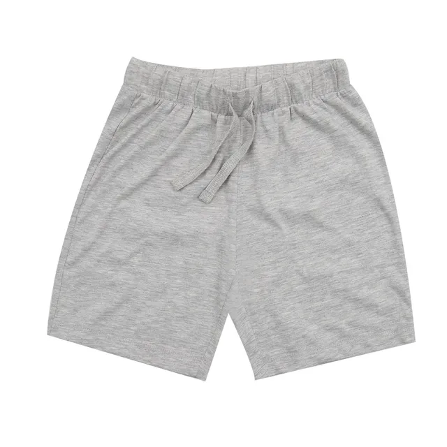 Toys Center Baby Short Basic Bimbo Grigio in Jersey