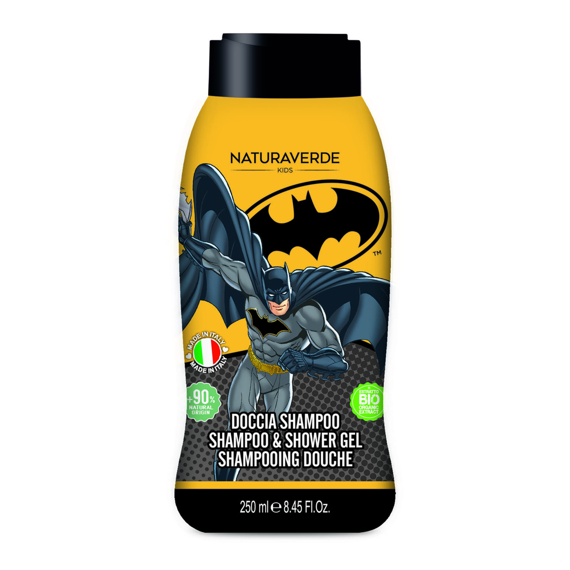 Batman Doccia Shampoo Bambini 250 ml Delicato