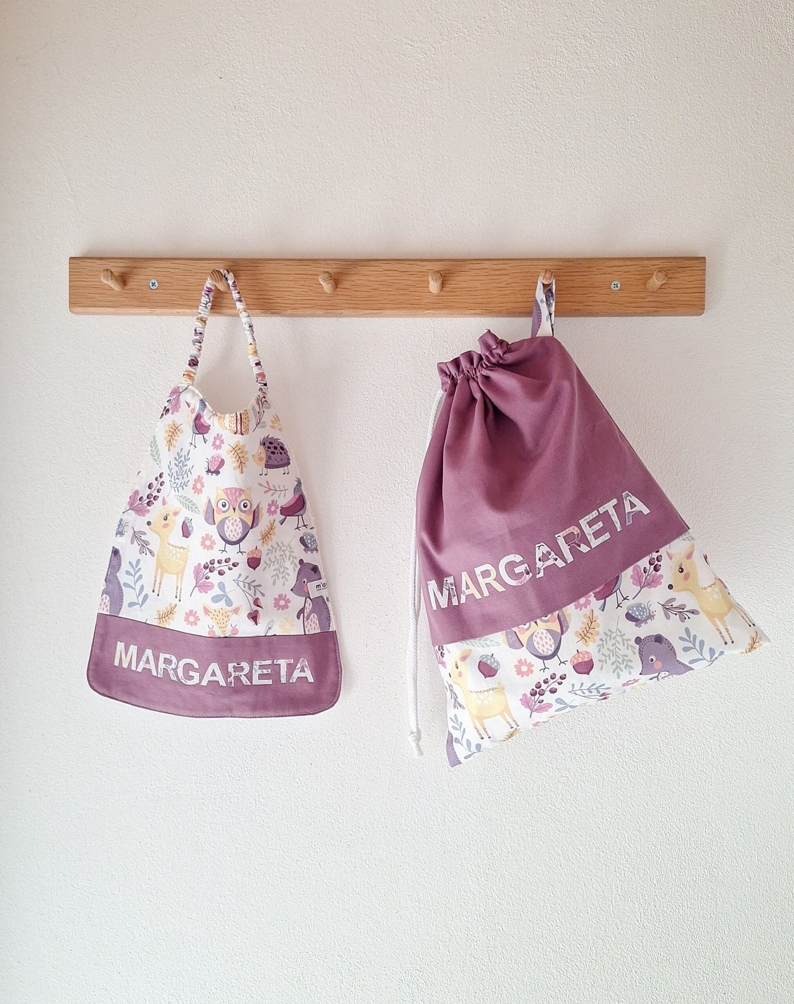 M'Amélie Creations Sacca Impermeabile Wet Bag Cotone PUL Asilo