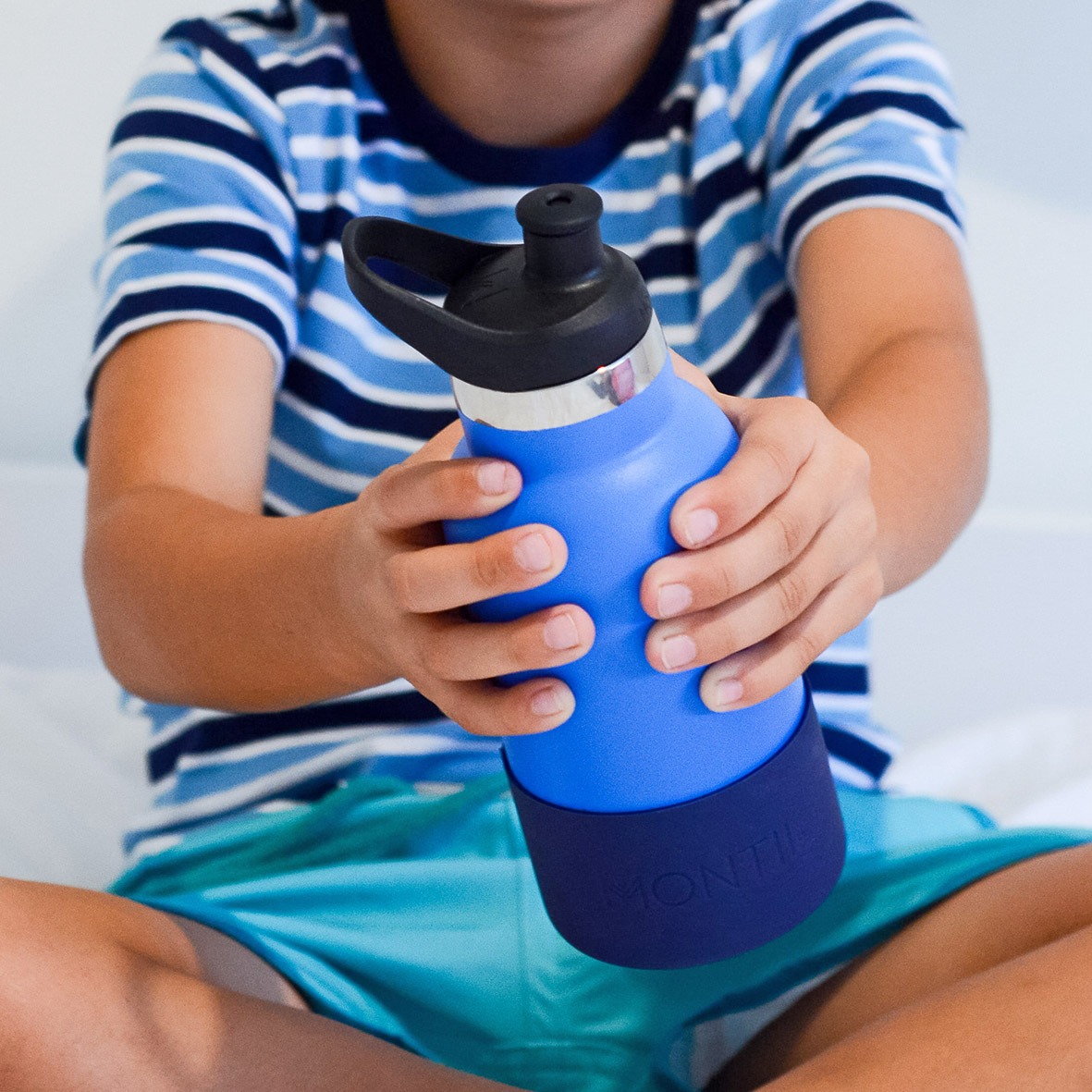 The Dida Mini Montii borraccia termica 350 ml blu