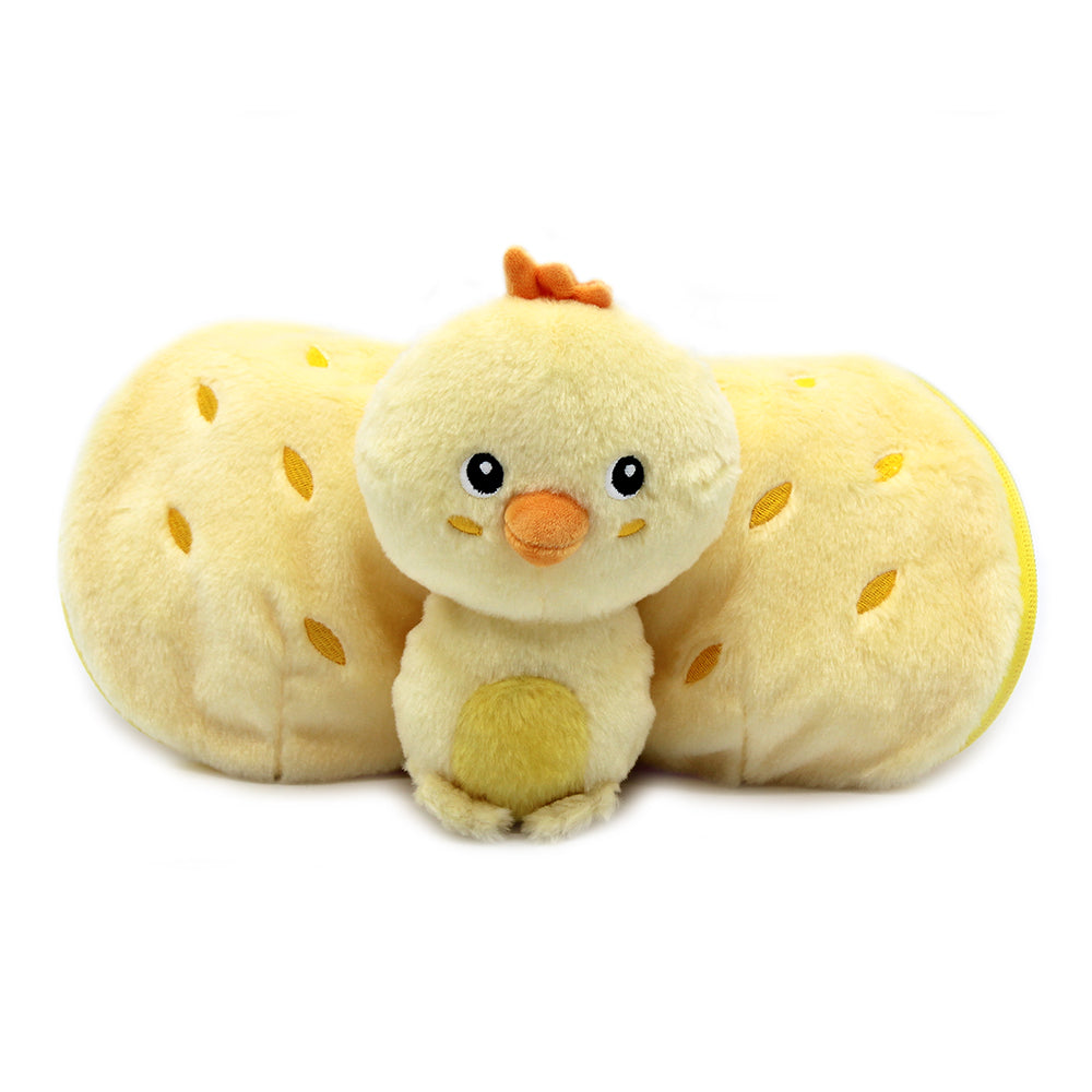 Les Deglingos Flipetz Nugget peluche pulcino ananas