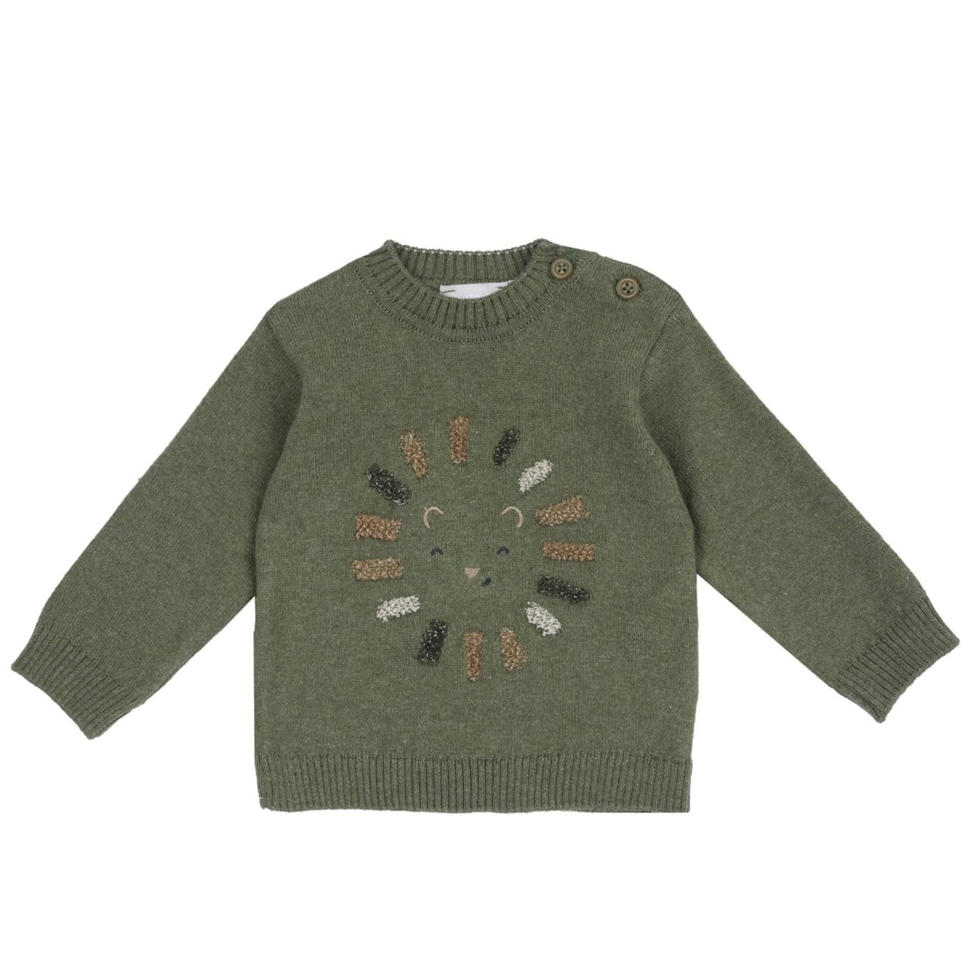 Chicco Tricot Leoncino Maglione misto cotone e lana