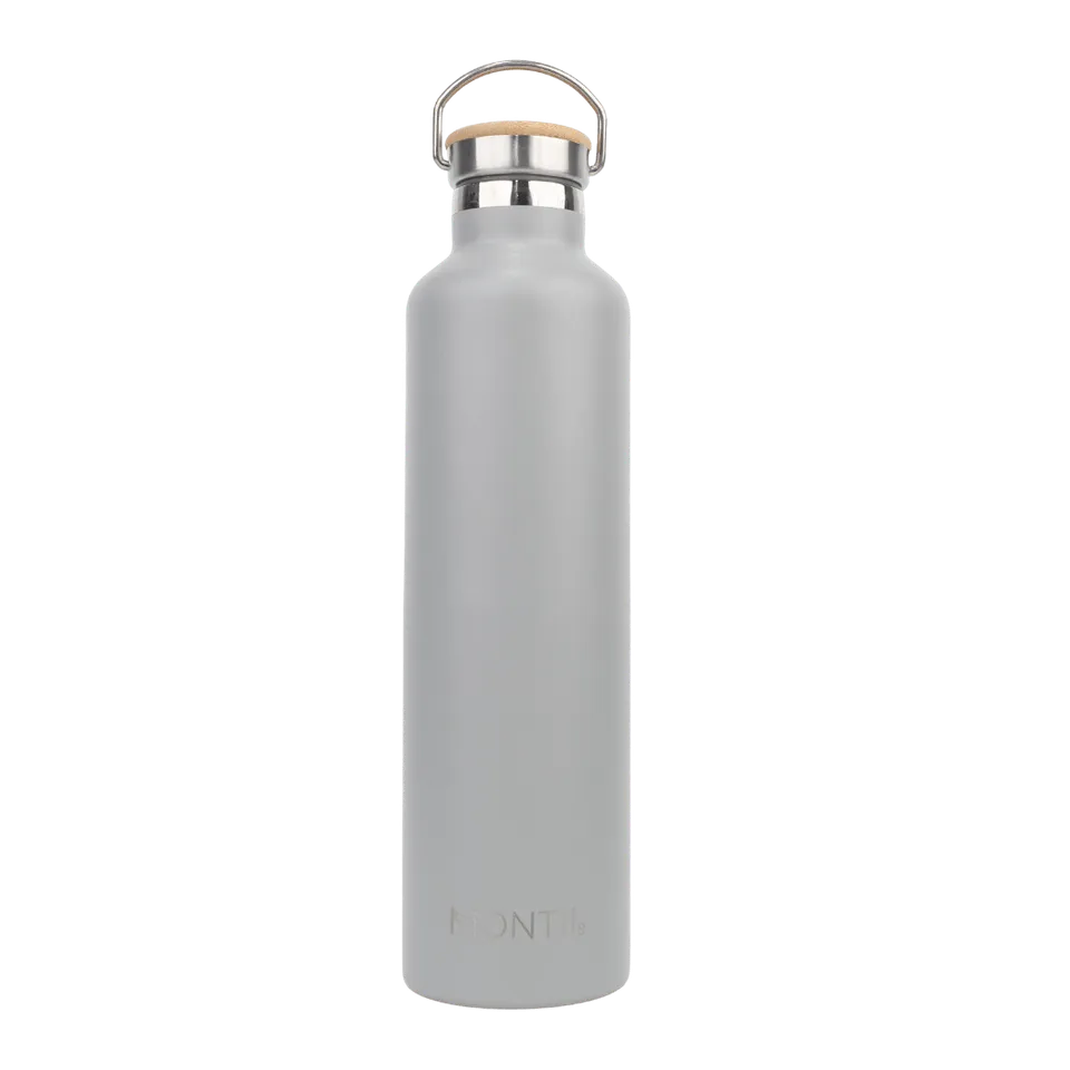 Montii Mega borraccia termica acciaio grigia 1000 ml