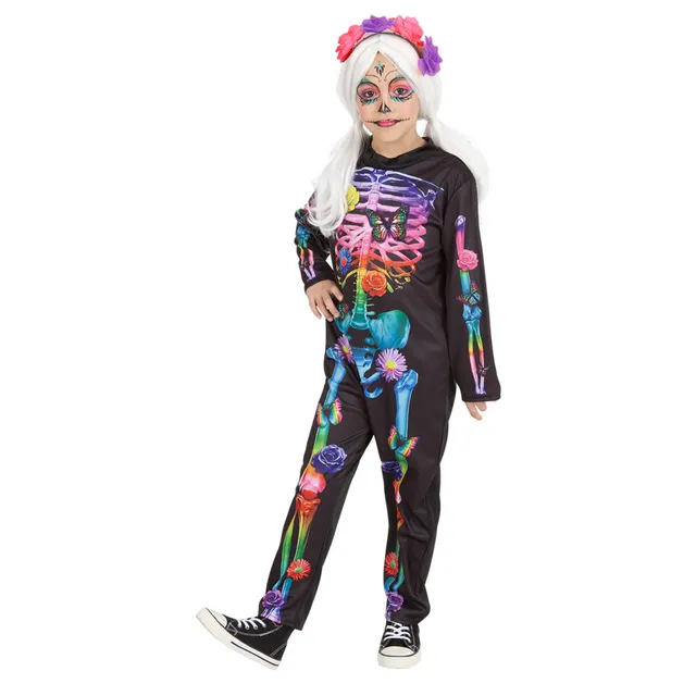 Rubies Catrina Fiori Felici costume carnevale 3-4 anni