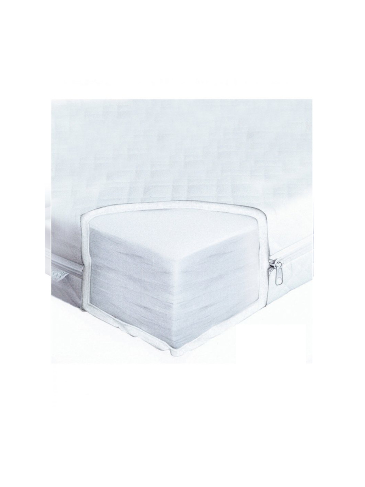 Materasso Lettino Antiacaro 115x57 cm Ortopedico