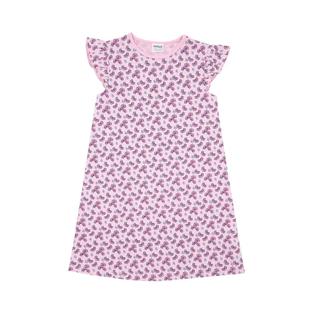 Toys Center Baby vestito bimba rosa farfalle jersey estate