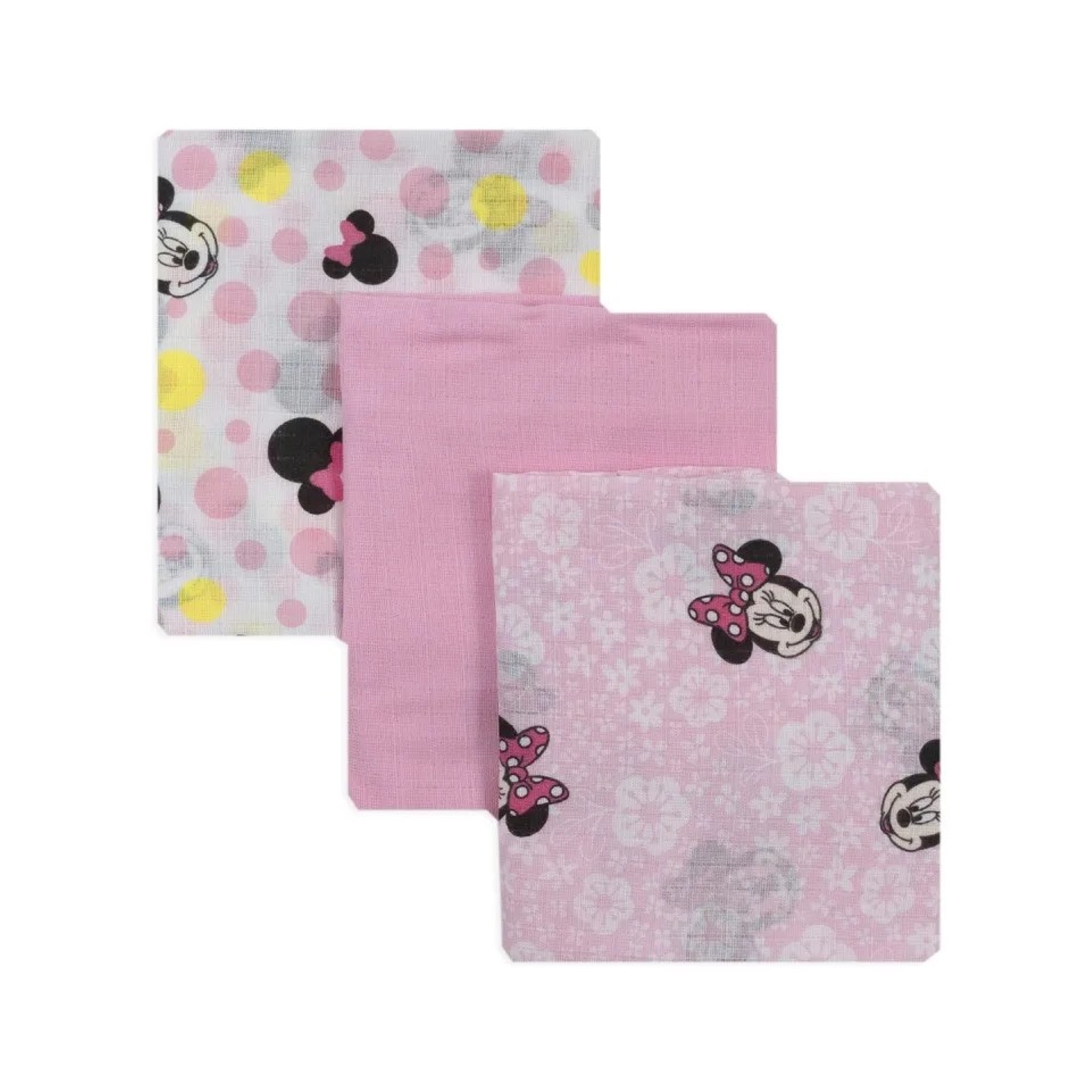 Disney Minnie Garze Neonata Cotone 3 Pezzi