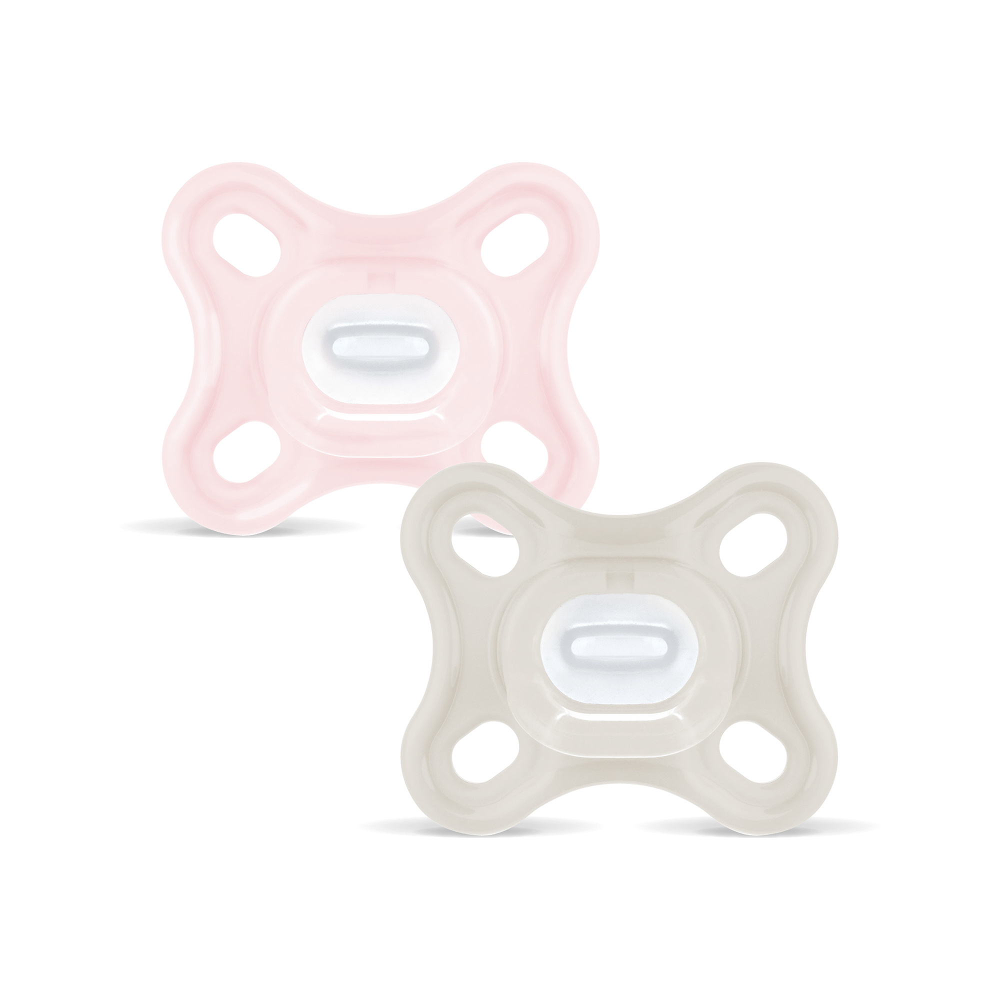 MAM Comfort succhietti 0-3 mesi silicone rosa 2 pz