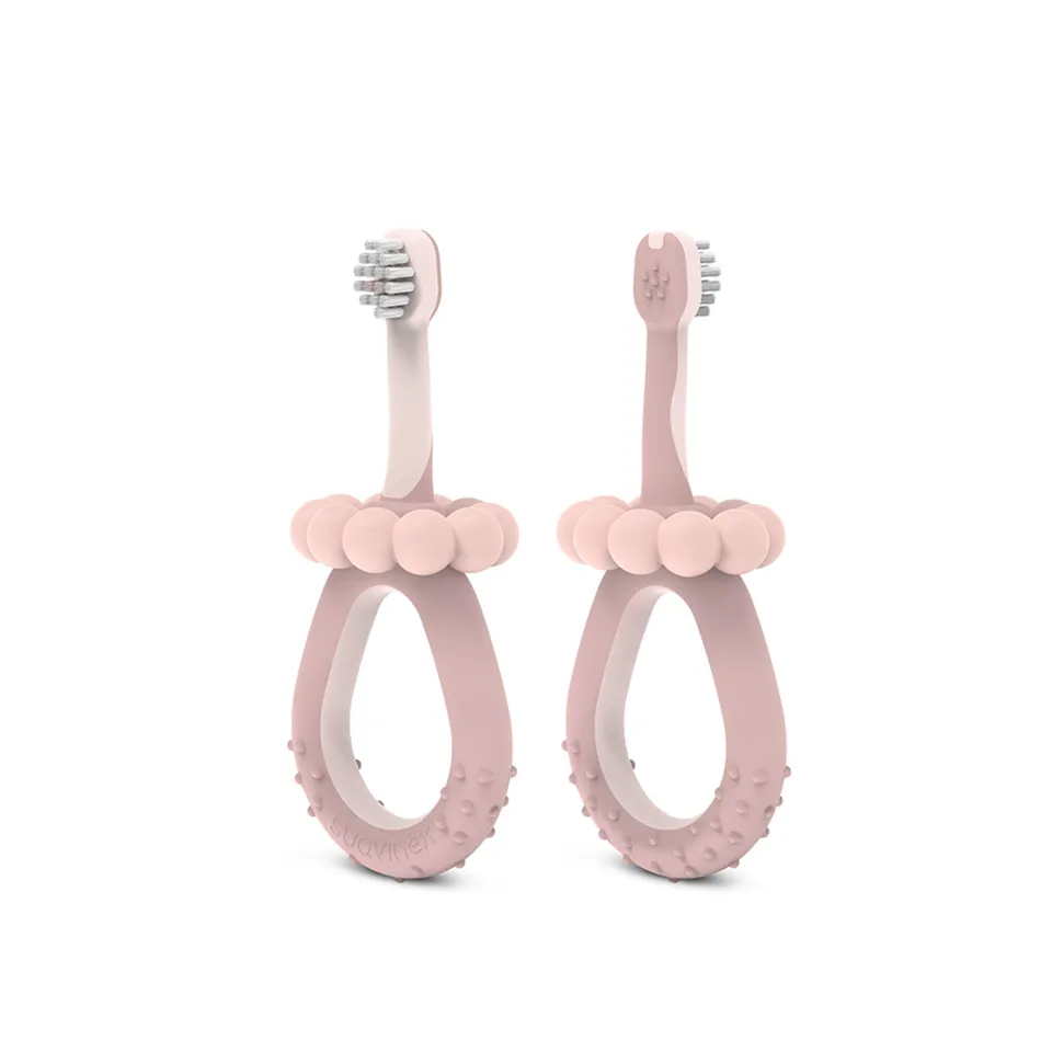 Suavinex Oral Care Spazzolino Primi Dentini 0-2 Anni Rosa