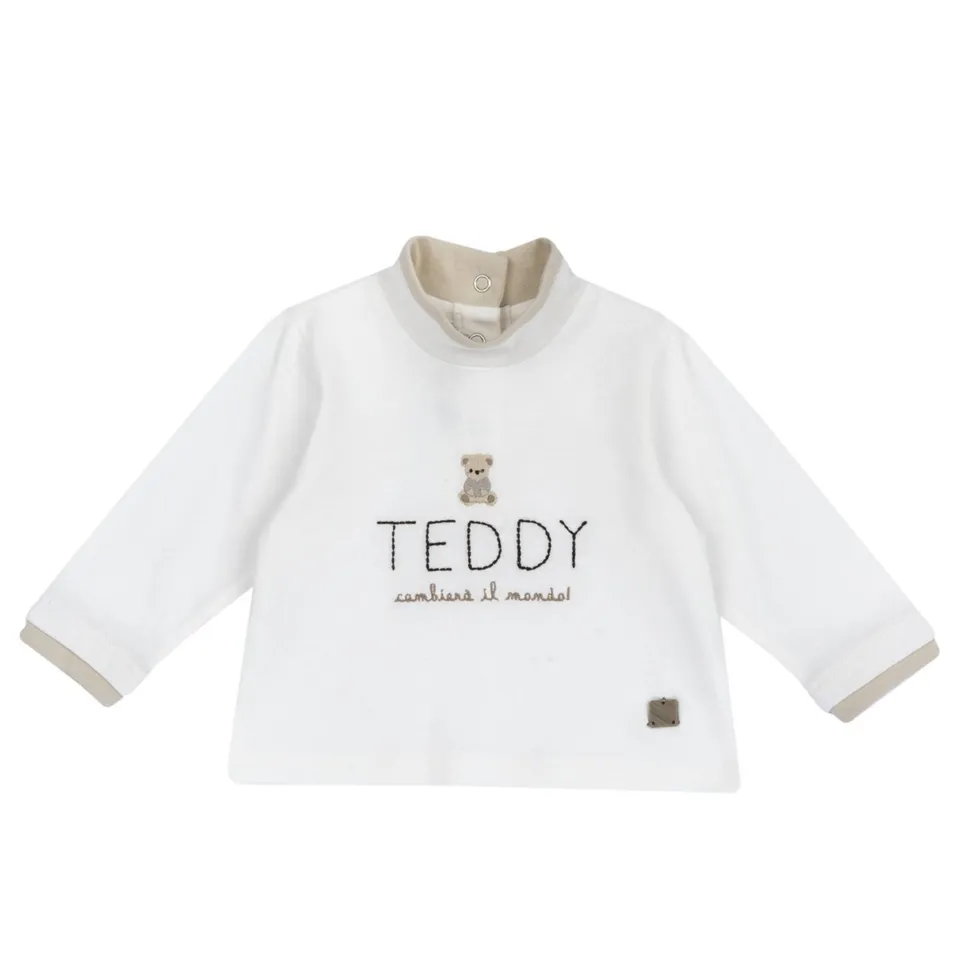 Chicco lupetto panna teddy maniche lunghe cotone