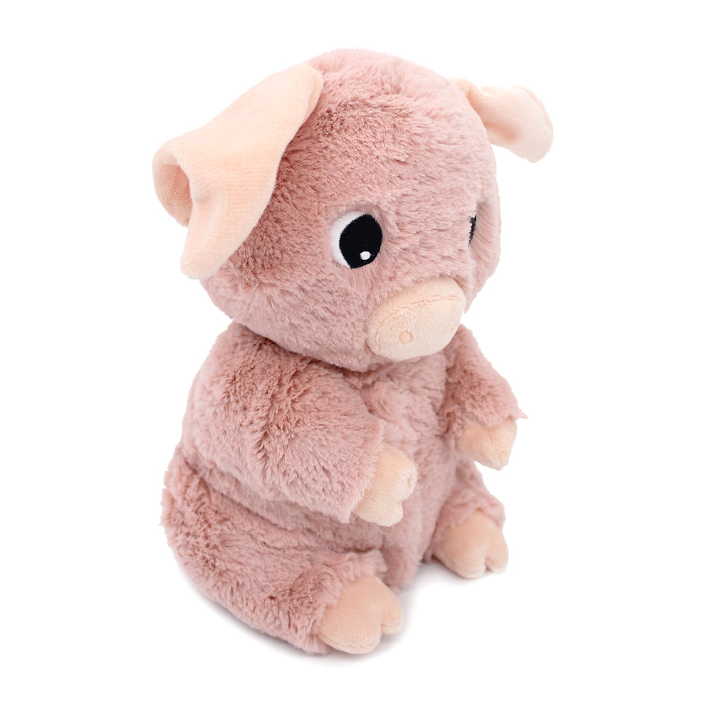 Les Deglingos Ptipotos Barbekiou peluche maiale rosa con bebè